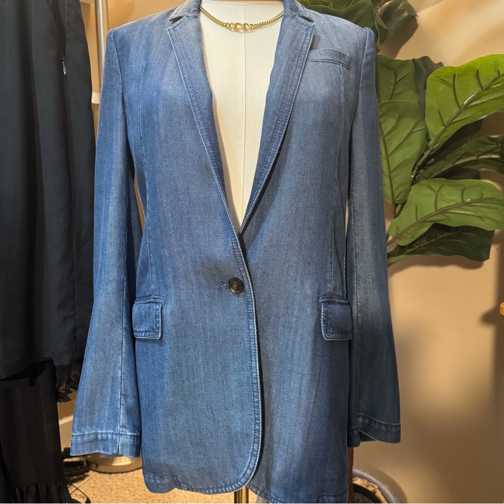 Gucci Denim Blue Blazer in European size 36